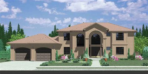 1 story home floor plans collection. Two-Story Florida House Plan - 8198LB | Architectural ...