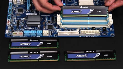 How To Install Ddr3 Ram On Desktop Motherboard By Youtube