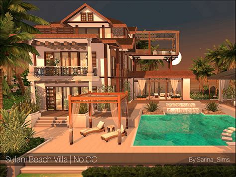 Best Sims 4 Beach House Lots The Ultimate Collection Fandomspot