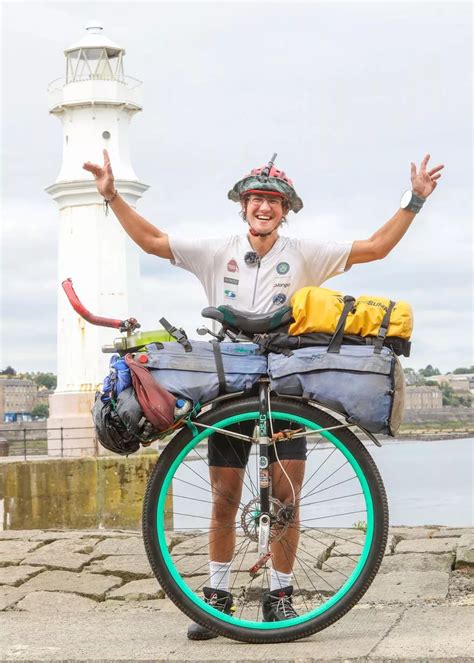See Ed Pratts Incredible Unicycle World Tour For School In A Bag In