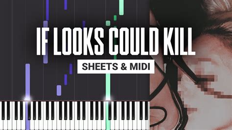 If Looks Could Kill Destroy Lonely Piano Tutorial Sheet Music