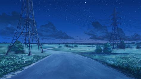 Anime Summer Night Wallpapers Wallpaper Cave