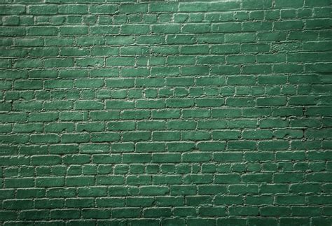 Wallpaper Id 990196 Wallpaper Brickwall Green Color Wall