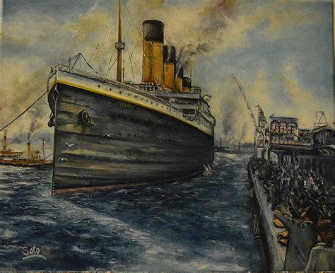 Titanic Painting By Soto Cozar Artmajeur
