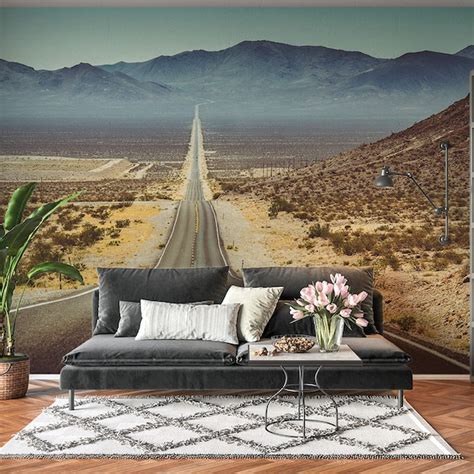 Route 66 Wall Mural Etsy