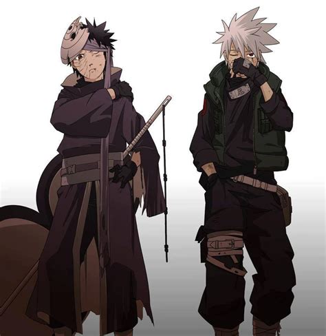 Kakashi And Obito Kakashi And Obito Naruto Uzumaki Anime Naruto