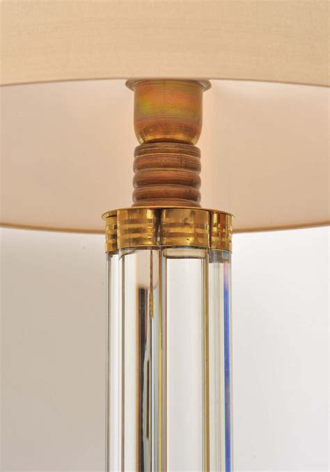 Pair Of Italian Murano Glass Column Lamps Valerie Wade