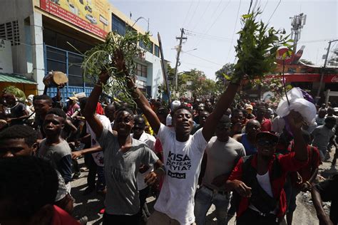 Photos Protests In Haiti Wtop News