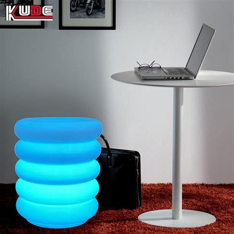 Outdoor Waterproof Stool In Spring And Lantern Shape Light Up Seat Chair Stool Illuminated Led