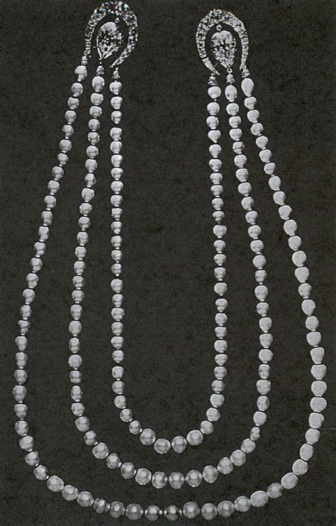 Russian Pearl Necklace Owned By Empress Marie Feodorovna Russian Jewelry Royal Jewelry Jewels