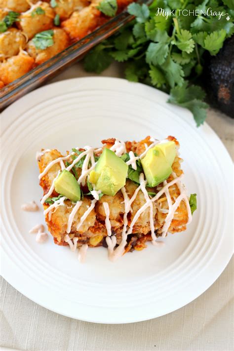 Tater tot hotdish) otherwise known as a tater tot hotdish, this savory dinner is filled with meat, potatoes, veggies and cheese. Tater Tot Taco Casserole - My Kitchen Craze