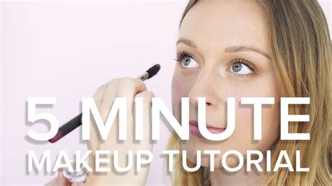 5 Minute Natural Makeup Tutorial Youtube