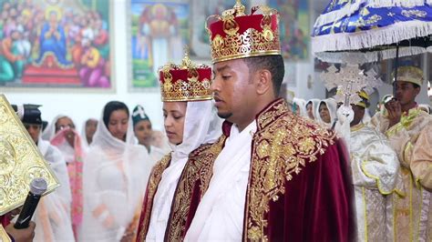 Beautiful Ethiopian Wedding Ethiopian Orthodox Church Seble Dr