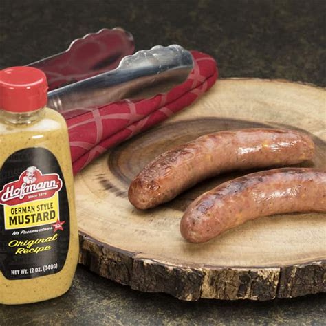 Cheddar Beer Bratwurst Hofmann Sausage Company