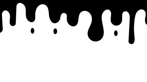 Premium Vector Silhouette Of Dripping Liquid Splashing Ink Oil Or