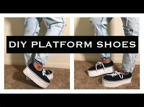 Find great deals on ebay for women platforms shoes. DIY: Platform Shoes | Photoshoot Hacks | Fashion Designer ...