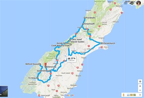 New Zealand Printable Map