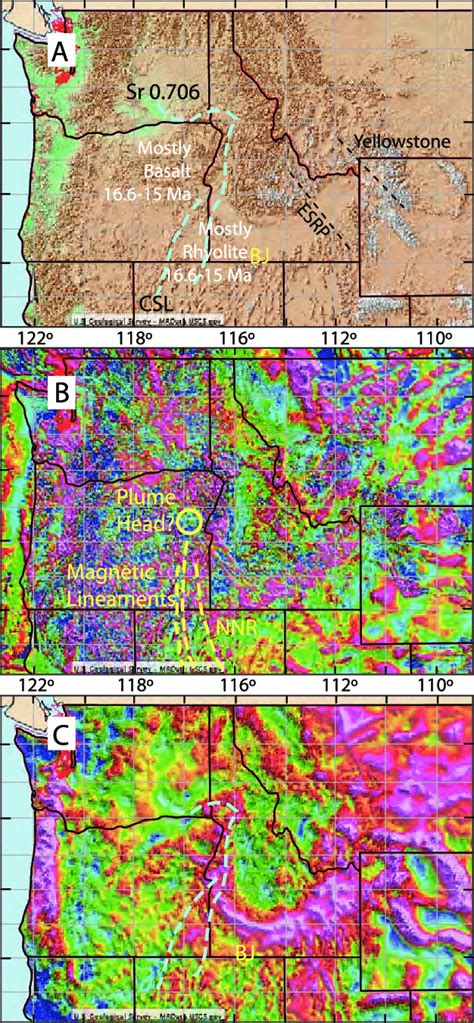 Topographic And Geophysical Character Of The Nw United States A