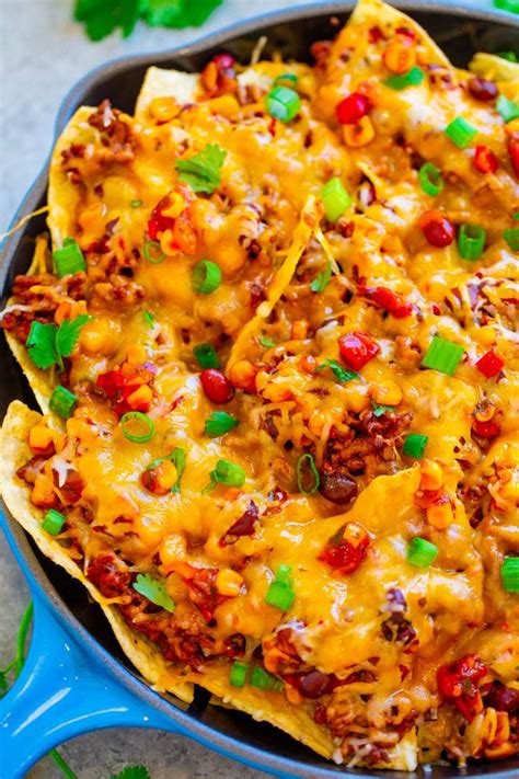 In this recipe, we featured two star ingredients from kroger (and got everything else there too!) Loaded Beef Skillet Nachos | Recipe | Easy meals, Food, Mexican food recipes