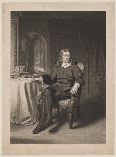 John Milton Portrait Print National Portrait Gallery Shop