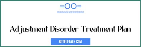 Adjustment Disorder Treatment Plan