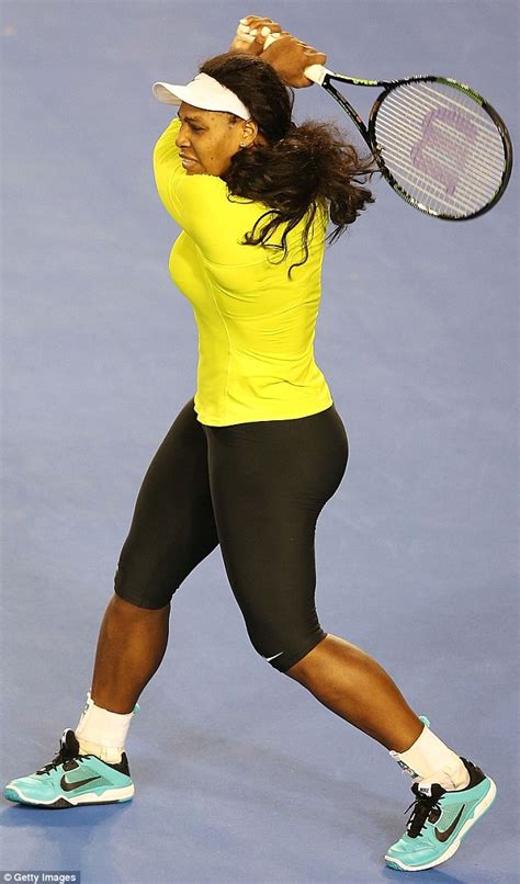 Free shipping and free returns*! Tennis star and underwear model Serena Williams shows off ...