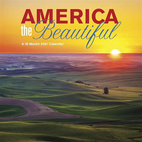 2021 America The Beautiful Wall Calendar Trends International