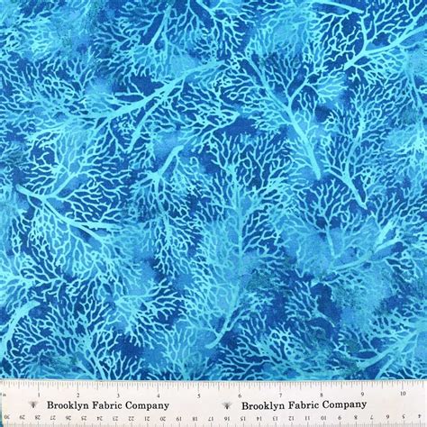 northcott ocean tides coral texture dark blue 8 per yard ocean texture dark blue