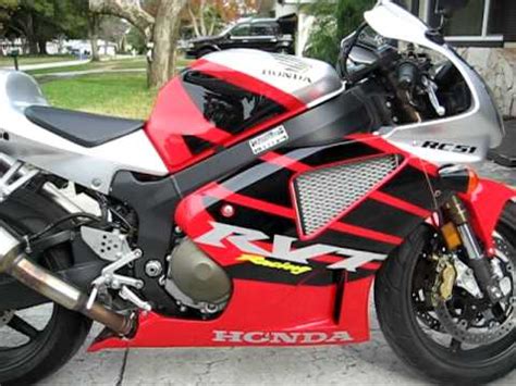 2001 honda rc51 test drive. 2000 Honda RC51, completely stock. - YouTube