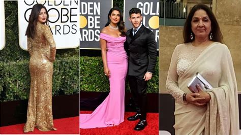 Golden Globe Awards Indian Celebs Who Dominated The Red Carpet In