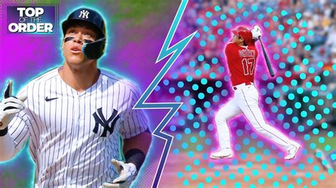 Number For Aaron Judge And Shohei Ohtani Makes A Splash In Anaheim Top Of The Order Youtube