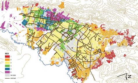 Medellin, cali, barranquilla , cartagena, cucuta, soledad, ibague, bucaramanga, soacha. Map of Bogota distribution of bicycle lanes by SES. SES ...