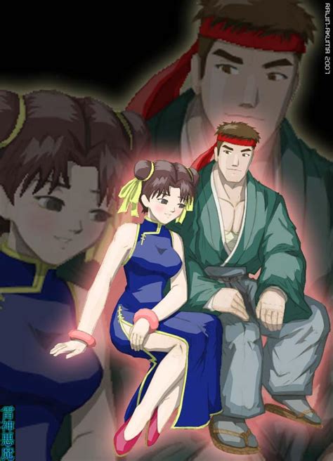 Colored Ryu X Chun Li By Thealvintaker On Deviantart