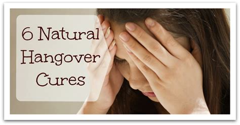 6 Natural Hangover Cures Natural Holistic Life