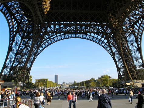 Under The Eiffel Tower In Paris Trip Paris Paris Eiffel Tower