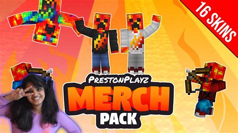 Oct 29, 2019 · arlena preston. PrestonPlayz Merch Pack | A Minecraft Marketplace Skin ...