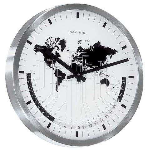 Airport Wall Clock By Hermle Modern Contemporary