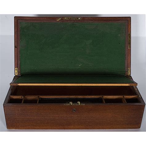English Portable Writing Desk Cowans Auction House The Midwests