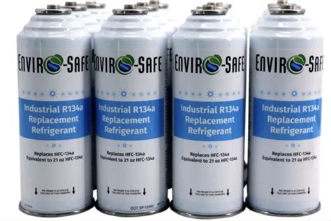Industrial R134a Replacement Coldest Refrigerant For Auto 12 8oz Cans