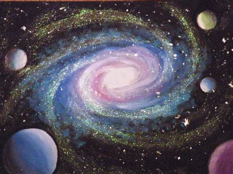 Andromeda Galaxy Planet Painting Galaxy Drawings Galaxy Artwork