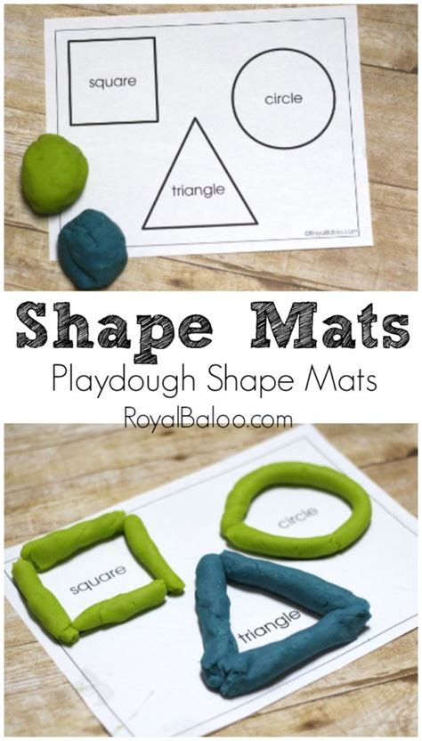 Learn Shapes And Fine Motor Skills With Playdough Royal Baloo