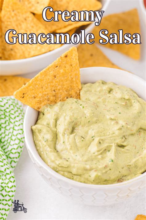 Easy Creamy Guacamole Salsa Recipe