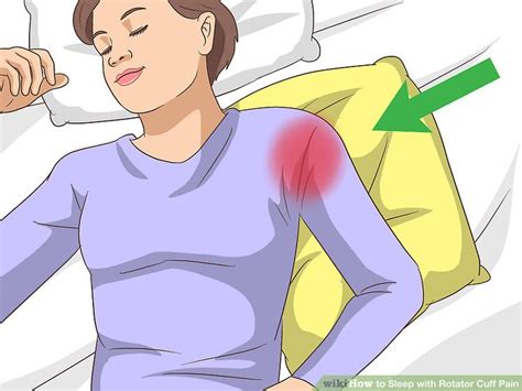 3 Ways To Sleep With Rotator Cuff Pain Wikihow