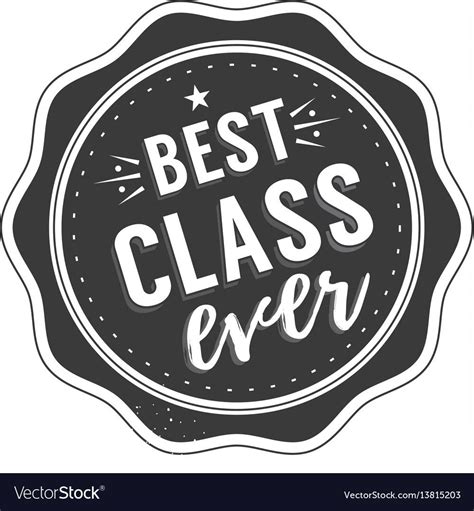 Black Colored Senior Class 2017 Text Sign Vector Image On Vectorstock