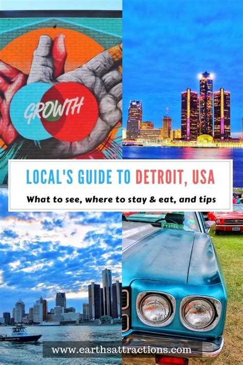 Locals Guide To Detroit With The Best Detroit Activities Usa Travel