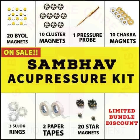 Sambhav Acupressure Kit Bundle Offer Sambhav Nature Cure Hospital