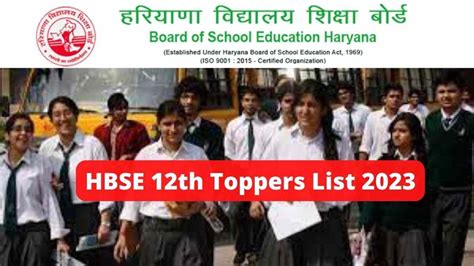 Hbse 12th Toppers List 2023 Nancy Tops Check Haryana Board Class 12