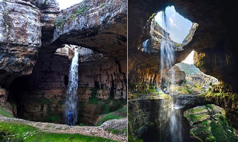 Baatara Gorge Waterfall Described As One Of The Wonders Of Lebanon