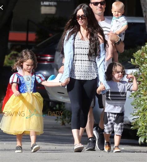 Megan Fox And Brian Austin Green With Their 3 Sons Noah Journey And