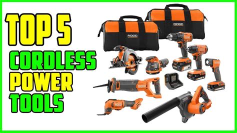 Top 5 Best Cordless Power Tools 2023 Top Cordless Power Tool Reviews